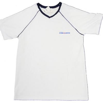 Camiseta Baby Look Branca Educacao Fisica Chromos