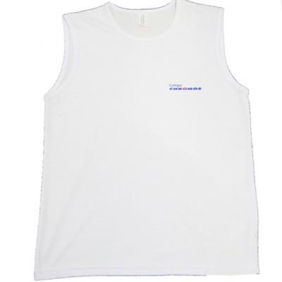 Camiseta Regata Branca Educacao Fisica Chromos
