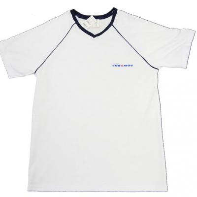 Camiseta Unissex Branca Educacao Fisica Chromos